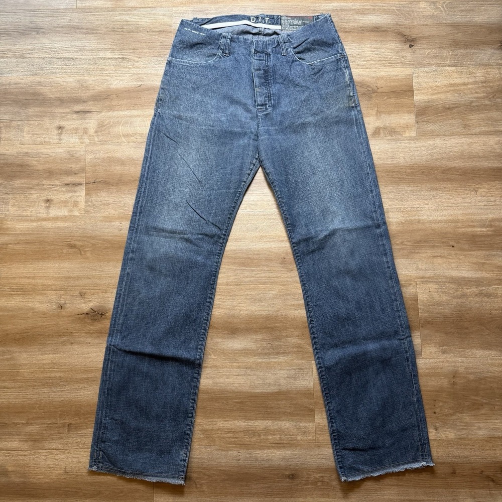 Diesel Remix Jeans Mens‎ 31x34 Blue Indigo Tech Straight Leg Denim D.I.T. MA866
